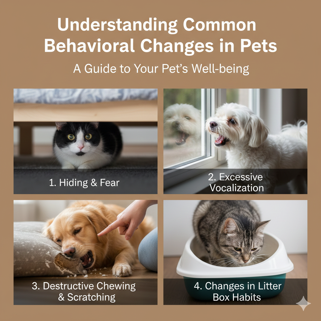 Understanding Behavioral Changes in Pets: Signs, Causes, and Solutions